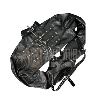 Handmade Leather Straitjacket – Adjustable, Comfortable, and Unique Design | ami-muha